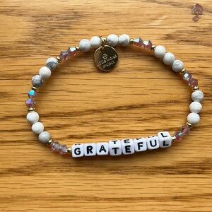Little words project bracelet “grateful”